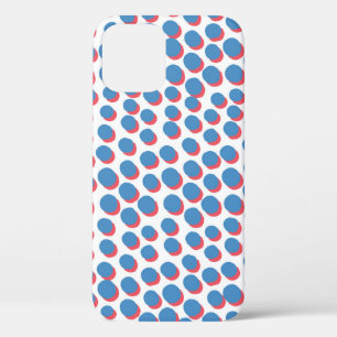 Funky Retro Neon: Vintage Seamless iPhone 12 Case