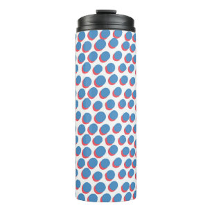 Funky Retro Neon: Vintage Seamless Thermal Tumbler