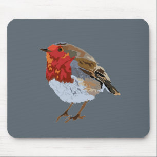 Funky Robin Mouse Mat