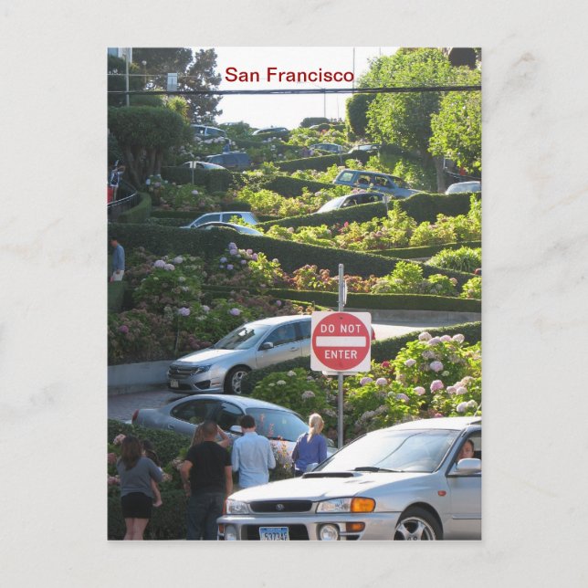 Funky San Francisco Postcard! Postcard (Front)