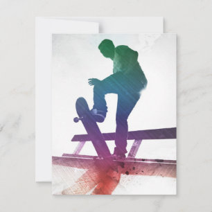 Funky Skateboarder Skate Kid