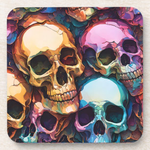 Funky Skulls Coaster