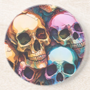 Funky Skulls Coaster
