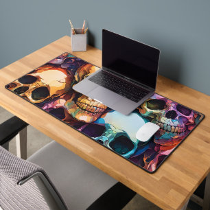 Funky Skulls Desk Mat