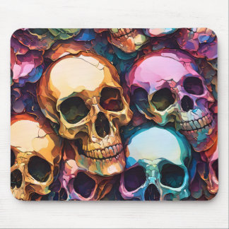 Funky Skulls Mouse Mat