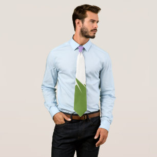 Funky Spiky ZigZag Abstract Genderqueer Pride Flag Tie