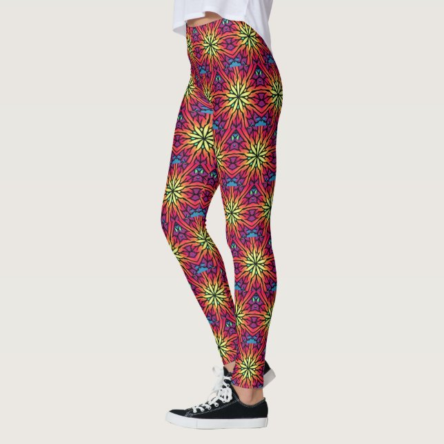 Funky Starburst Leggings (Left)