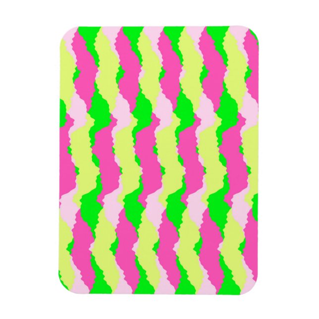 Funky Stripes 2011 Magnet (Vertical)