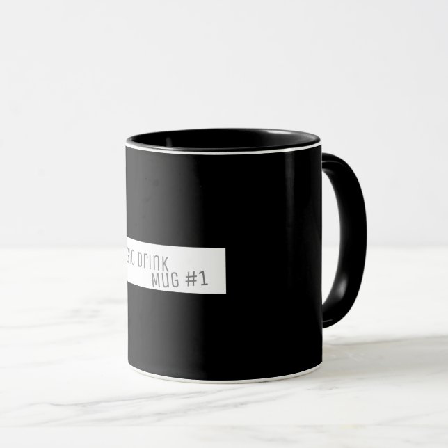 Funky Stylish Coffee Tea Magic Drink #1 Cup Mug (Front Right)