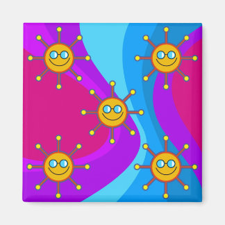 Funky Sun Magnet