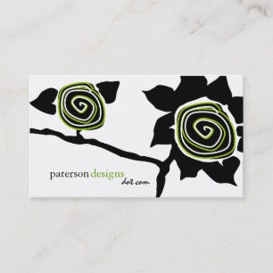 Funky Sunflower Business Cards