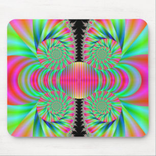 Funky Swirls Mouse Mat