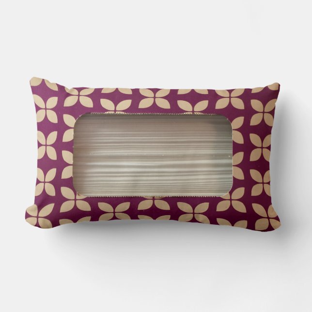 Funky Tissue Box Lumbar Cushion (Front)