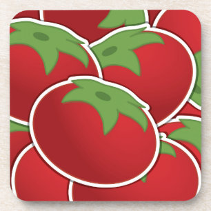 Funky tomato coaster