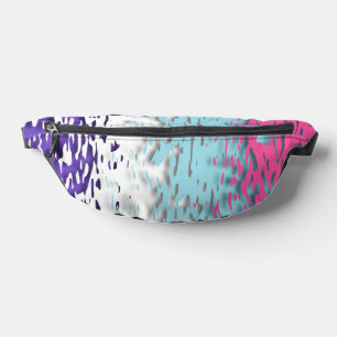 Funky Trippy Ripply Groovy Multisexual Pride Flag Bum Bags