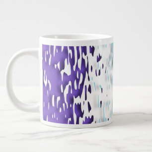 Funky Trippy Ripply Groovy Multisexual Pride Flag Large Coffee Mug