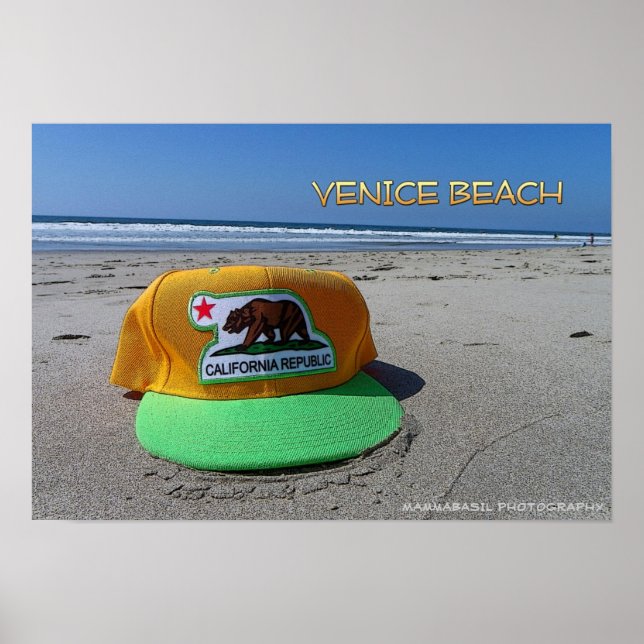 Funky Venice Beach Poster! Poster (Front)