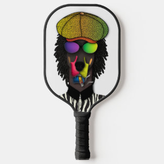 Funky Vibes Doberman Pickleball Paddle – Retro Coo