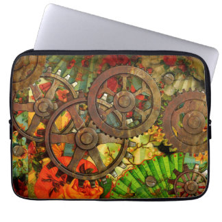 Funky Victorian Steampunk Laptop Sleeve