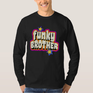Funky Vintage Retro 70s Funky Brother Disco Dancer T-Shirt