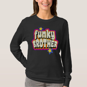 Funky Vintage Retro 70s Funky Brother Disco Dancer T-Shirt