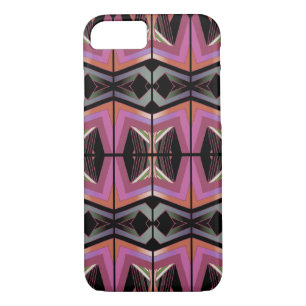 Funky Vintage Style Geometric Pattern iPhone 8/7 Case