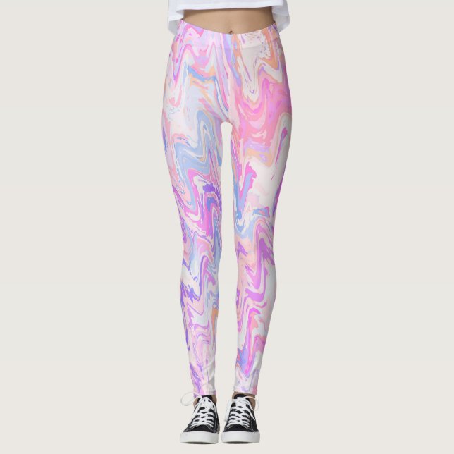 Funky Waves Leggings (Front)