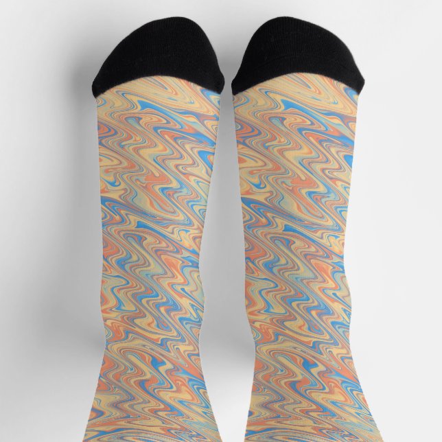 Funky Waves  Socks (Top)