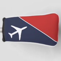 Funky White Plane Aeroplane Pilot Aviation