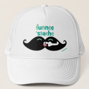 Funnee Stache Trucker Hat