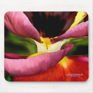Funneling Pansy Mouse Mat
