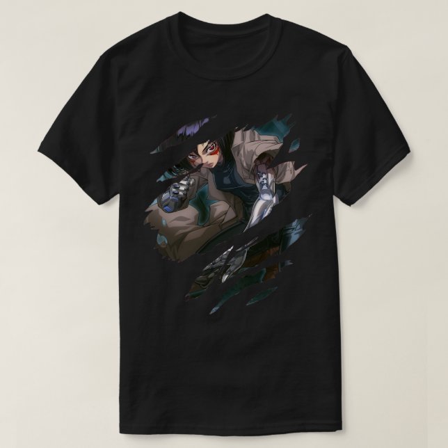 Funniest Alita Battle Angel Gift Music Fans T-Shirt (Design Front)