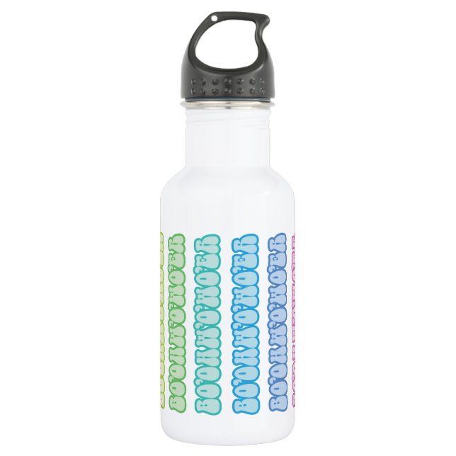 Funniest British Accent Saying Bo’oh’o’wo’er Water 532 Ml Water Bottle (Front)
