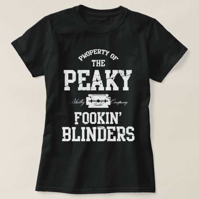 Funniest Peaky Blinders Gift Music Fans T-Shirt (Design Front)