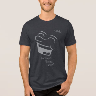 "funniest... thing... ever!" Customisable Tri-Blend Shirt