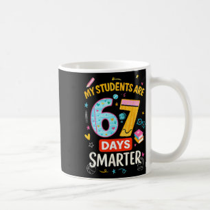 Funny67 Meme My Students Are 67 Days Smarter Kids Coffee Mug
