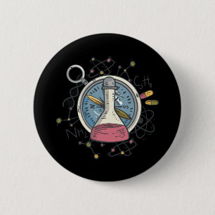 Funny Сhemistry Science Pun 6 Cm Round Badge
