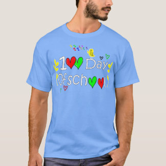 funny 00 day of school gift for students and teach T-Shirt
