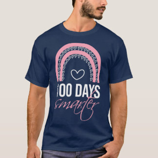 funny 100th day school 100 days smarter happy 100t T-Shirt