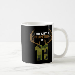 Funny 11th Birthday 11 Year Old Deer Hunter Gift B Coffee Mug