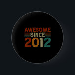 Funny 13 Year Old Awesome Since 2012 Birthday Son  6 Cm Round Badge<br><div class="desc">Funny 13 Year Old Awesome Since 2012 Birthday Son Boy</div>