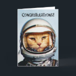 Funny 15th Birthday Orbit Card<br><div class="desc">Funny 15th Birthday Greeting Card for a 15 year old,  trendy Space Cat humour</div>