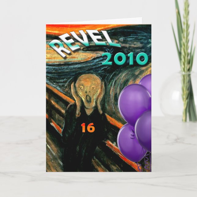 Funny 16th Birthday Card (Front)