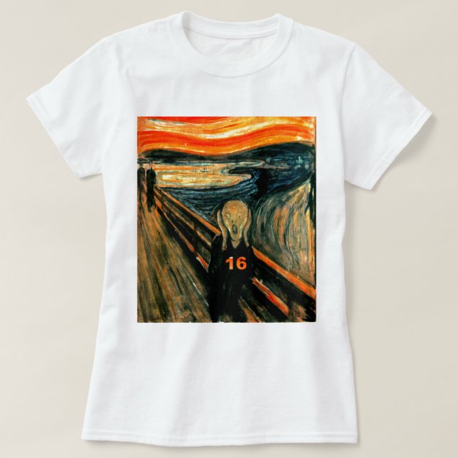 Funny 16th Birthday Gifts! T-Shirt (Design Front)