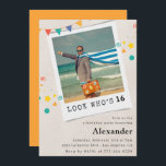 Funny 16th birthday invitations Men Fun Photo<br><div class="desc">Funny 16th birthday invitations Men Fun Photo</div>