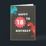 Funny 18th Birthday Card - Immature<br><div class="desc">Do you know a young person who is turning 18, but whose mental maturity often seems younger than their age? This 18th birthday card is designed for a laugh, with the outside designed to look like a birthday card given to a young child. The message inside reads: “I know you...</div>