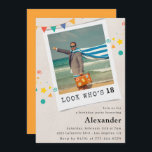 Funny 18th birthday invitations Men Fun Photo<br><div class="desc">Funny 18th birthday invitations Men Fun Photo</div>