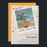 Funny 18th birthday invitations Men Fun Photo<br><div class="desc">Funny 18th birthday invitations Men Fun Photo</div>