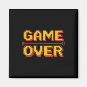 Funny 1980s Nostalgia Arcade Gamer Retro Video Gam Magnet