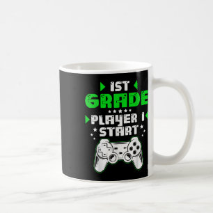 Funny 1st Grade Player Back To School Game Video G Coffee Mug